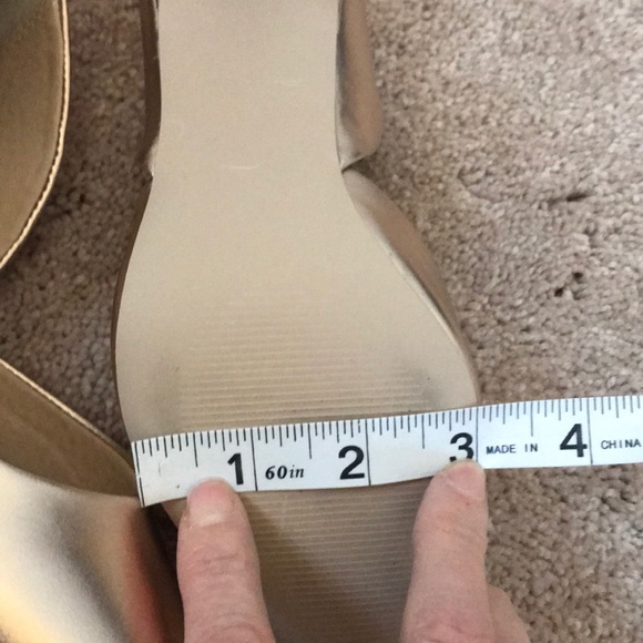 Steve Madden Rose Gold 3inch Heels - Picture 3 of 5